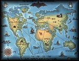Ultima II - The World Map