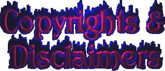 Of Copyright and Disclaimers