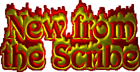 New From the Scribe - What's New