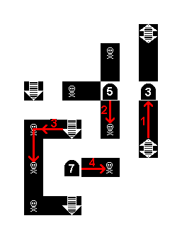 Map of Level 7